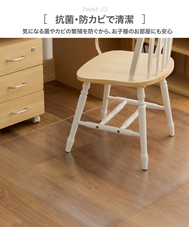 PVCチェアマット 90×120cm