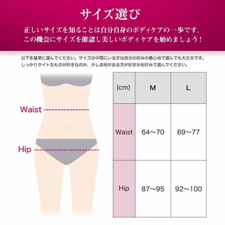 メディキュット 骨盤サポート ヒップアップガードル L ブラック 【プラザセレクト】