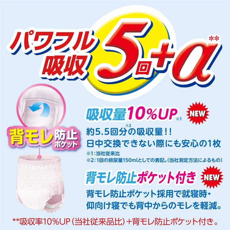 アテント 昼1枚安心パンツ 長時間快適プラス Lサイズ 女性用 14枚 773898