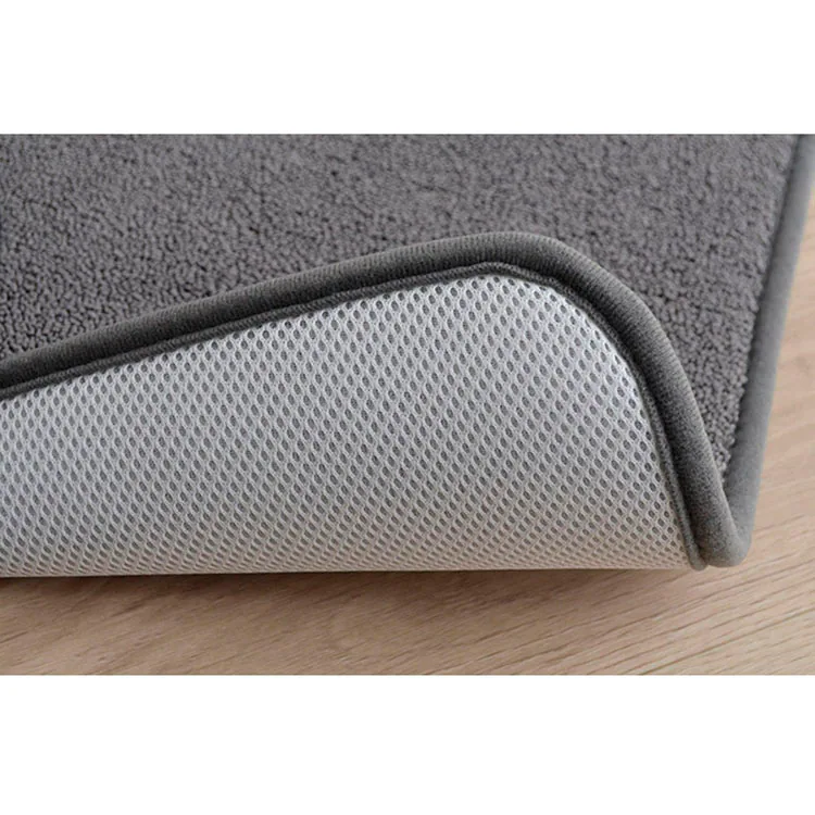 吸水 速乾 足元サラッとバスマット 35×50cm