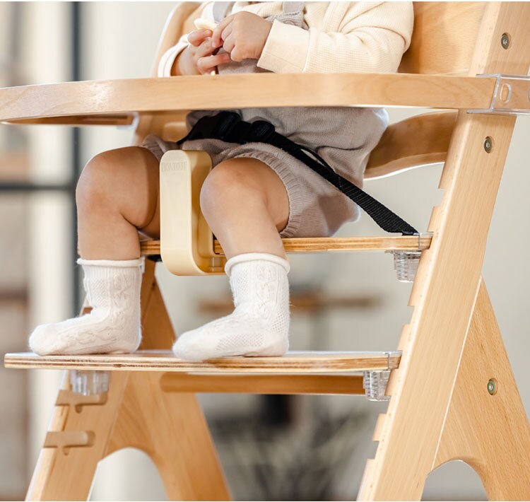 カトージ 木製ハイチェア スワルン ナチュラル 22006 【プラザセレクト】