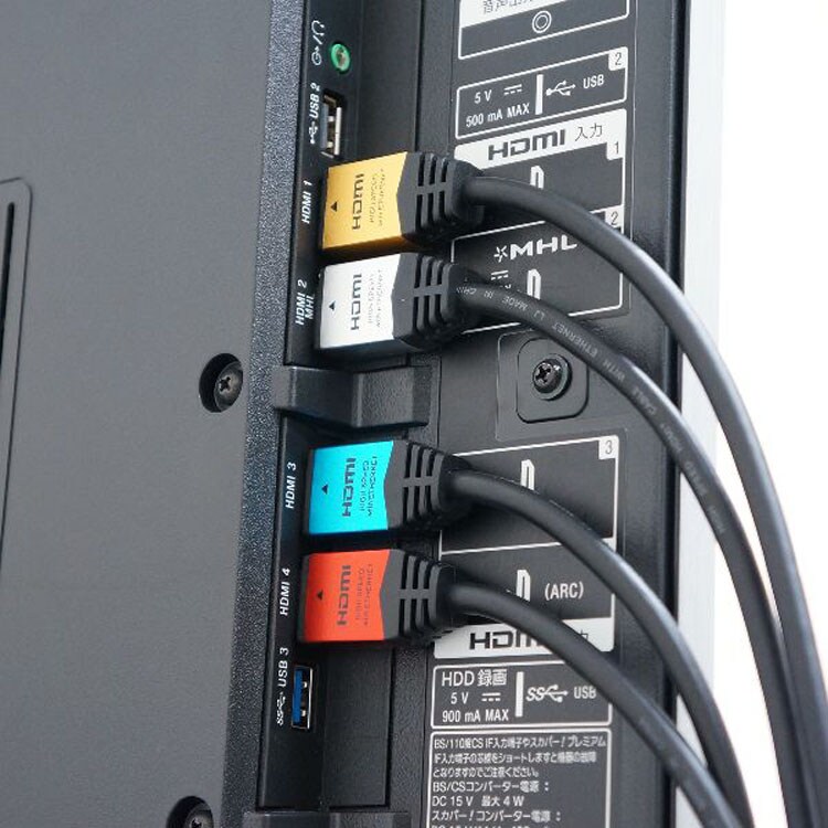 4K60p対応メタルヘッドHDR対応18G対応イーサネットテレビプロジェクターモニタータイプAHDMIケーブル1.5mホーリック 