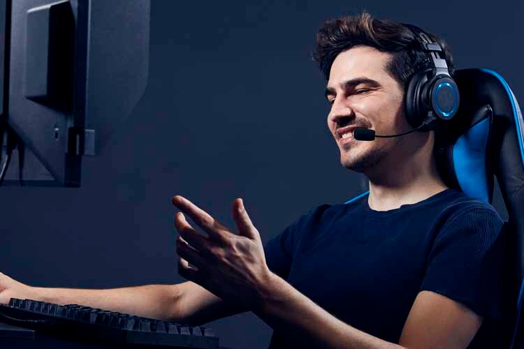 ワイヤレスゲーミングヘッドセット ブラック ATH-G1WL 【プラザセレクト】