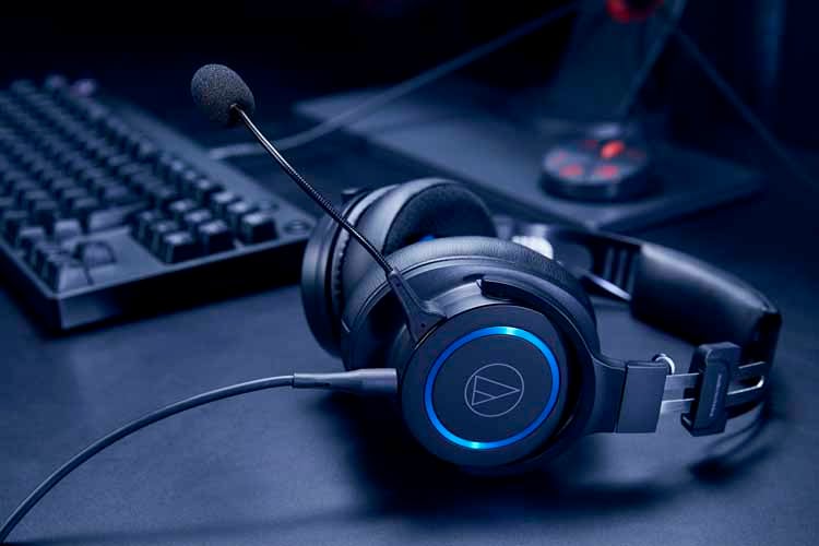 ゲーミングヘッドセット ブラック ATH-G1 【プラザセレクト】