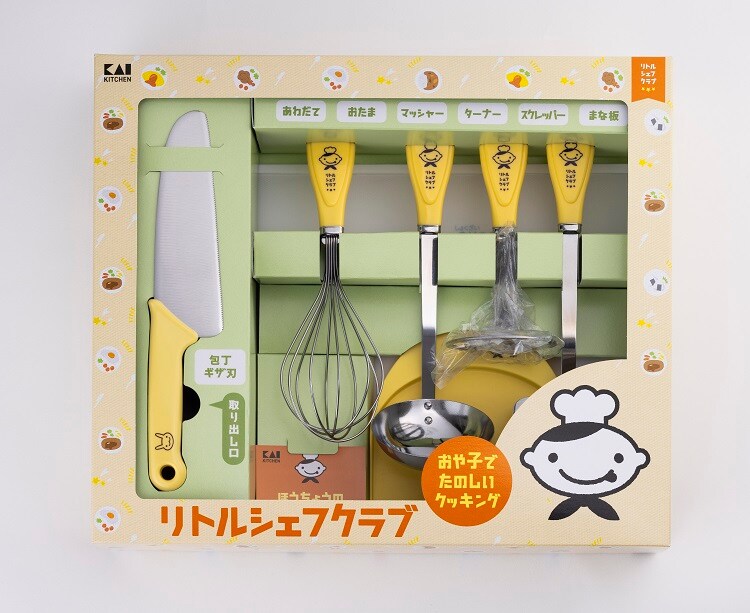 貝印 リトルシェフクラブ 基本ツールセット 000RC5064 【プラザセレクト】