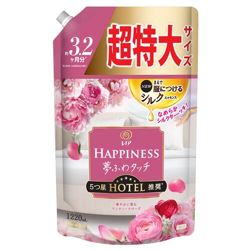 P&G レノアハピネス 夢ふわタッチ 詰替用 超特大サイズ 1220ml_1