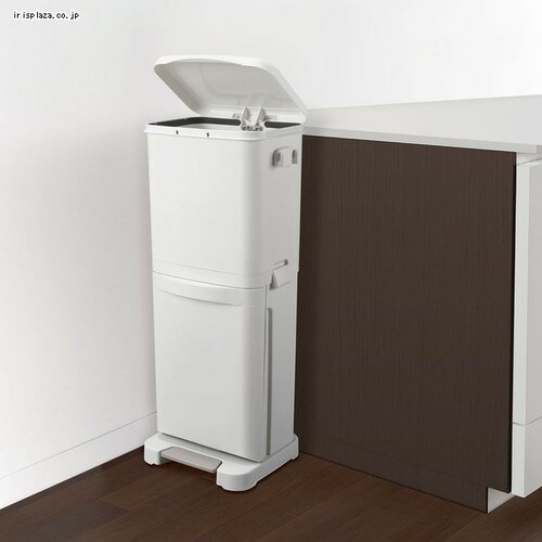 【未使用】ペダル式 ２分別ゴミ箱 ゴミ箱 40L 2段 分別ペダル A6602 7263293│アイリスオーヤマ公式通販