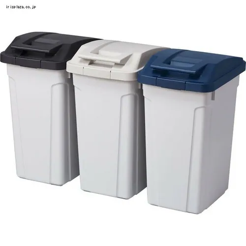 ゴミ箱 35L ハンドル付き 分別ペール A6648 ブルー 【前払い不可】【代引き不可】【同梱不可】_1