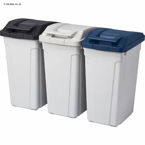 【6%OFF】ゴミ箱 45L ハンドル付き 分別ペール A6649 ブルー_1