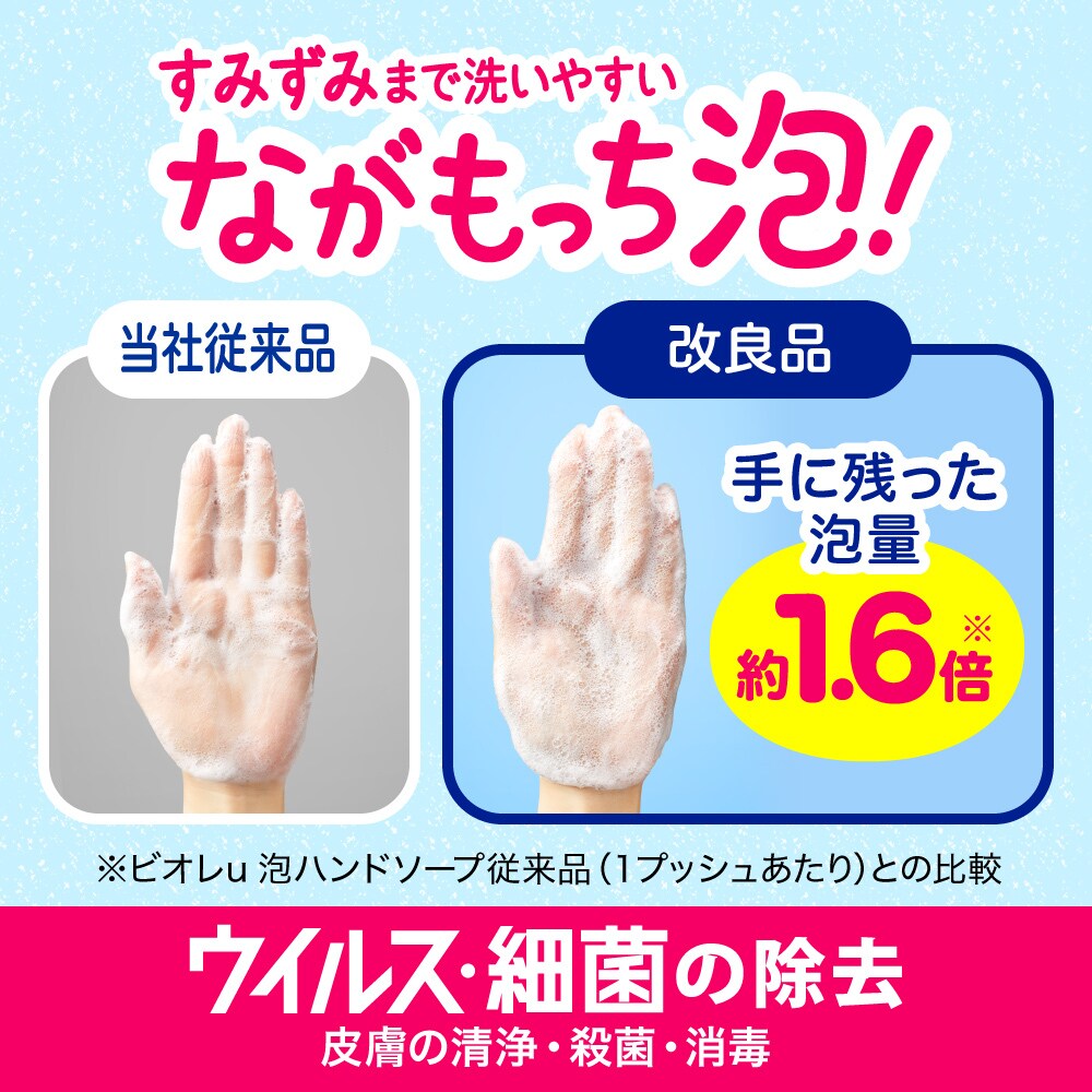 Kao ビオレu 泡ハンドソープ ポンプ 240ml ノーマル 7265082