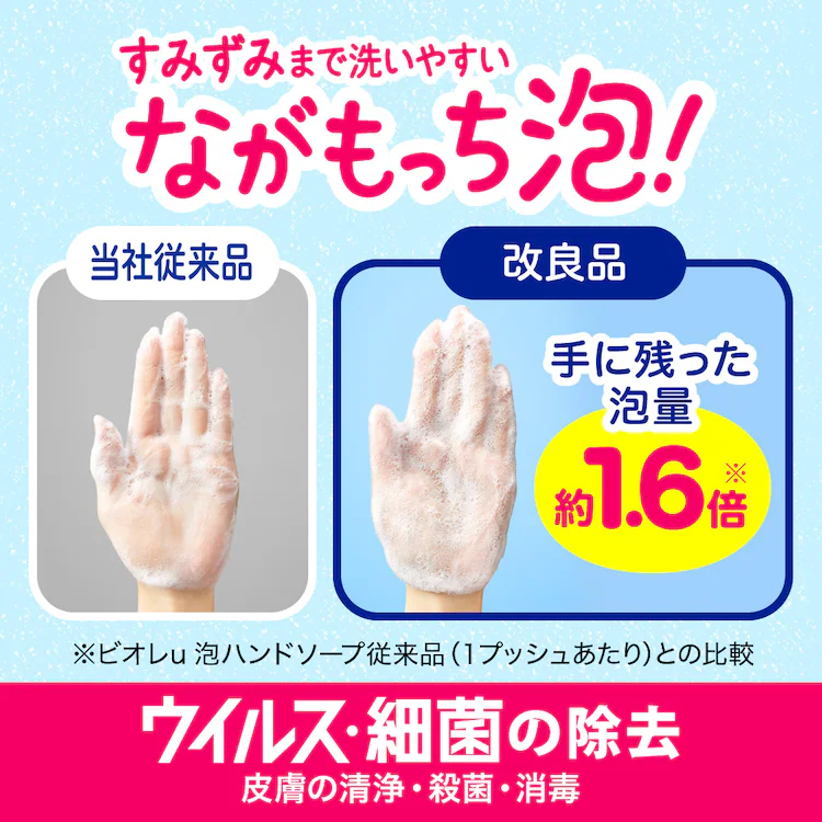 Kao ビオレu 泡ハンドソープ つめかえ用 1200ml 全3種類【プラザセレクト】