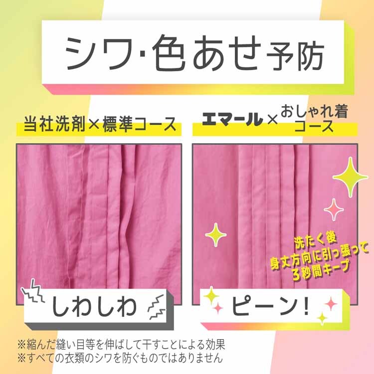 KAO 【3個セット】エマールつめかえ用 810ml 全2種類【プラザセレクト】