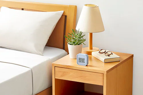 温湿度計 TT-588-BL ブルーグレー【プラザセレクト】_1