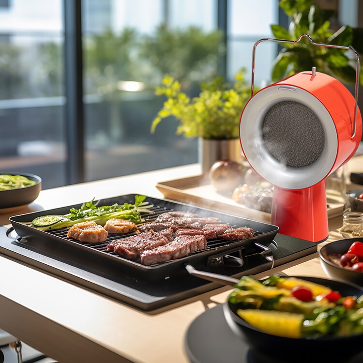 AirHood ポータブルレンジフード 本体/アクセサリー AH-01AJ AH-0200 AH-0300 AH-0400 【プラザセレクト】