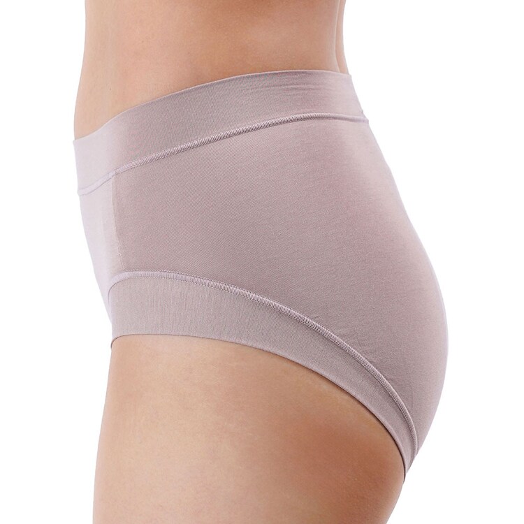 Fukuske 満足 美温活 よもぎ蒸し心地 ショーツ 無地 スタンダードタイプ 吸湿発熱 37-4703G 【プラザセレクト】