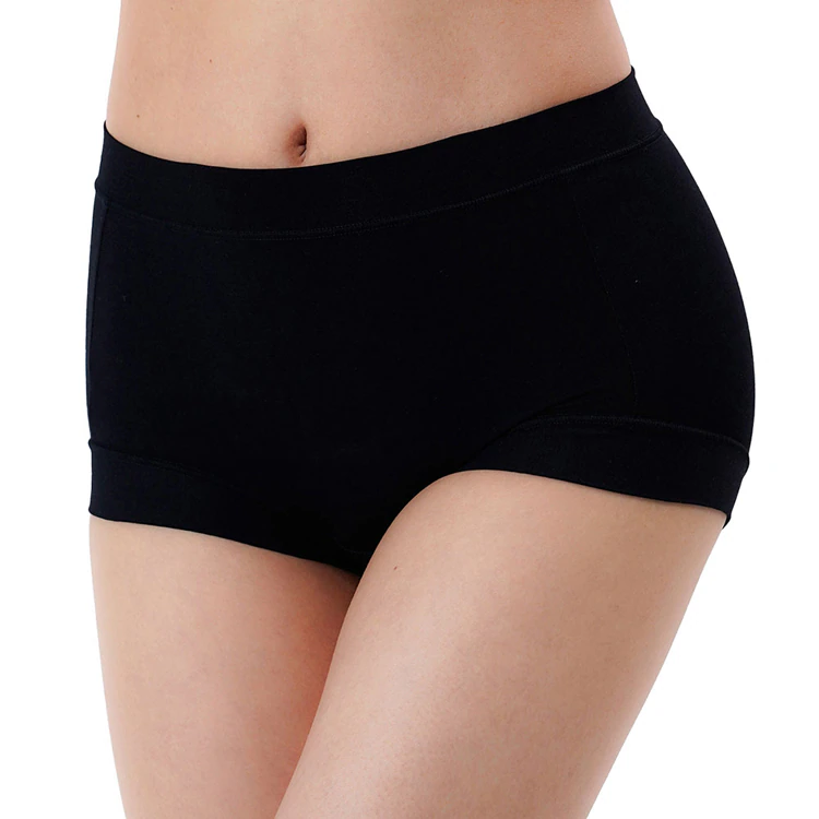 Fukuske 満足 美温活 よもぎ蒸し心地 ショーツ 無地 1分丈 吸湿発熱 37-4704G 【プラザセレクト】