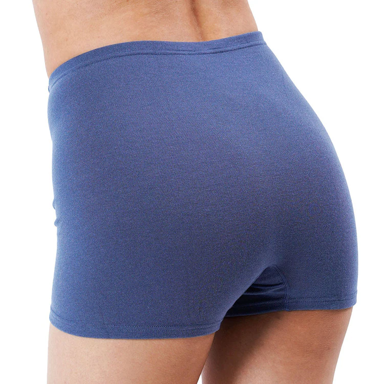 Fukuske 満足 美温活 湯たんぽ心地 ショーツ 無地 1分丈 吸湿発熱 37-4808F 【プラザセレクト】