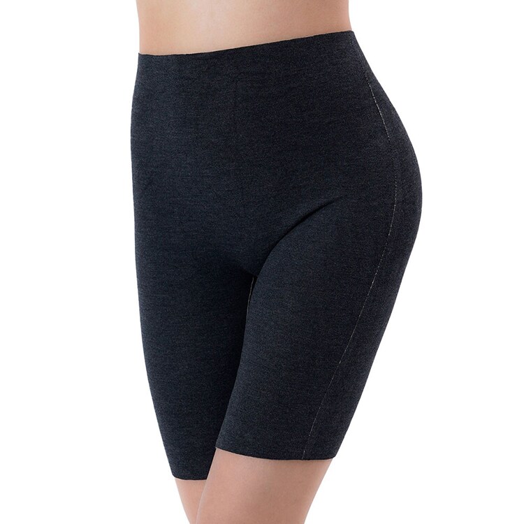 Fukuske 満足 美温活 おふとん心地 ショーツ 無地 5分丈 吸湿発熱 37-4105F 【プラザセレクト】