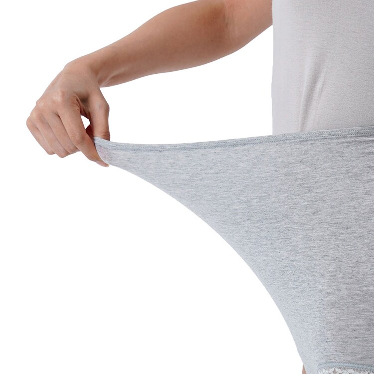 Fukuske 満足 美温活 はらまき心地 腹巻付きパンツ 無地 深ばき 日本製 M-L 37-4003G 【プラザセレクト】