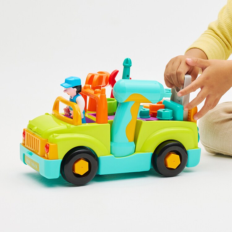 DADWAY 工具がいっぱい！組立できるDIYトラック TYHOL6109 【プラザセレクト】