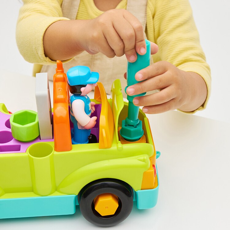 DADWAY 工具がいっぱい！組立できるDIYトラック TYHOL6109 【プラザセレクト】