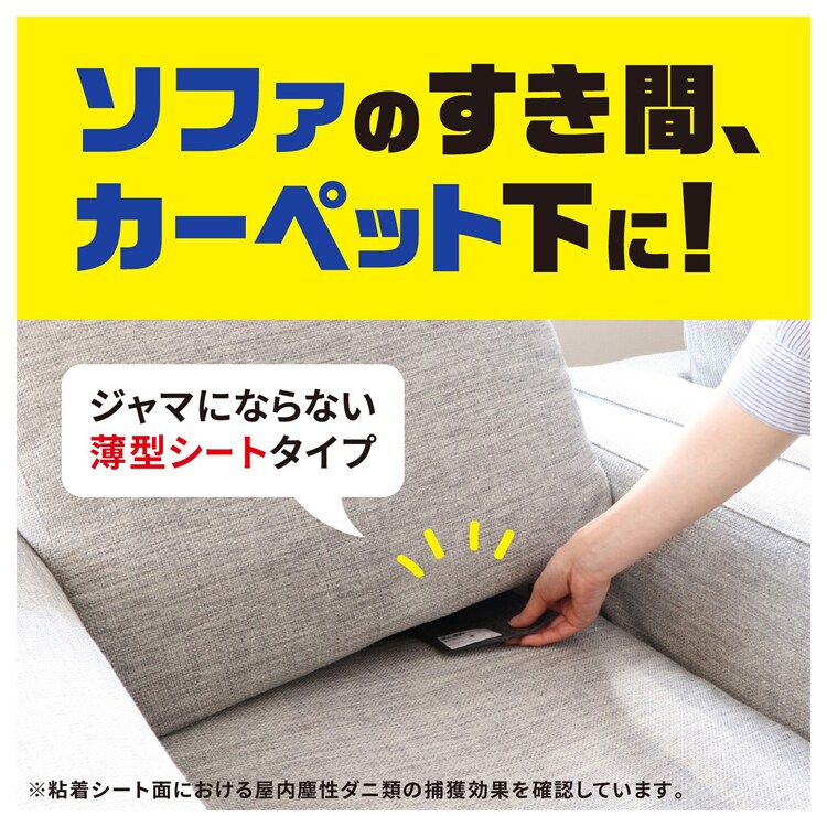 【3個】アース製薬 アース ダニがホイホイダニ捕りシート 3枚入 【プラザセレクト】