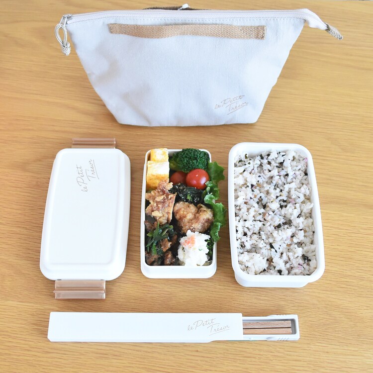 ランチボックス弁当箱一段弁当箱バックルレディース女子2段弁当1段弁当2WAYおしゃれかわいいトレゾワ2WAYタイトランチ2段サブヒロモリ