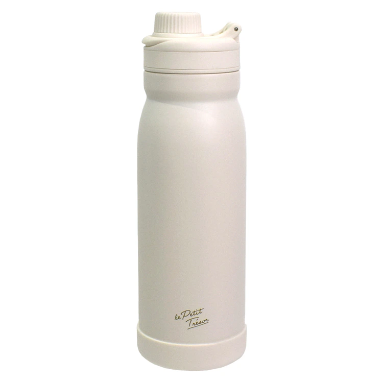 水筒ワンタッチ栓マグボトル1000ml1L、ステンレス直飲みステンレスボトル保温保冷大容量ワンタッチボトルアウトドアトレゾワステンレス直飲みボトル1000サブヒロモリ