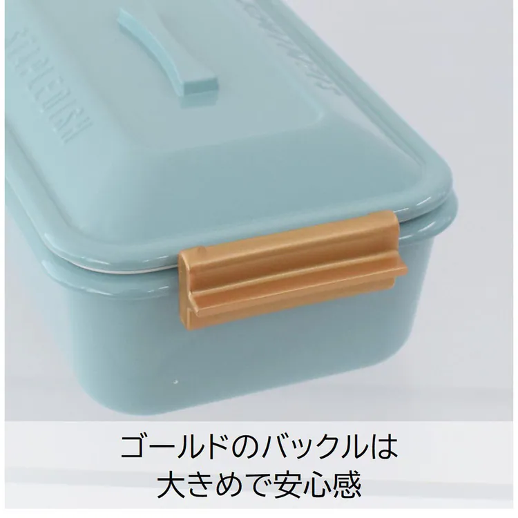 ランチボックス弁当箱一段弁当箱バックルレディース女子1段弁当おしゃれかわいいステイプル抗菌タイトランチ1段サブヒロモリ