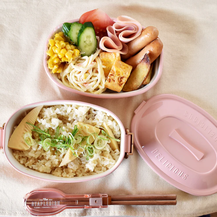 ランチボックス弁当箱一段弁当箱バックルレディース女子2段弁当おしゃれかわいい抗菌清潔安心バクテキラーステイプル抗菌タイトロックランチ2段サブヒロモリ