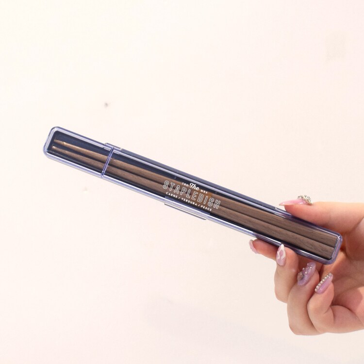 箸カトラリー20cm長めケーススリムマイ箸マイカトラリー抗菌安心食洗機ステイプル抗菌スリム箸&ケース20サブヒロモリ