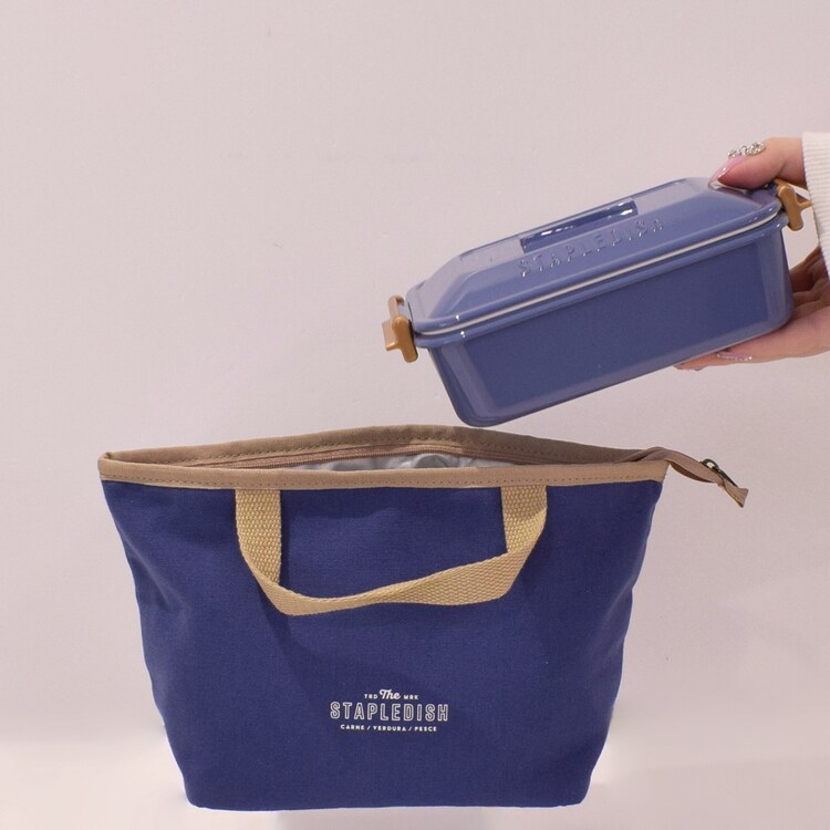 ランチバッグ保冷バッグ保冷ポーチ保冷保温シンプルバッグイン軽量ステイプル保冷ミニトートサブヒロモリ