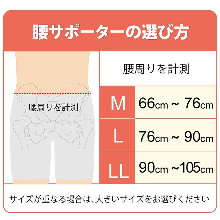 腰サポーター腰サポーターコルセットレディースメンズ男女兼用皮膚感覚スマートベルト腰･骨盤noble 