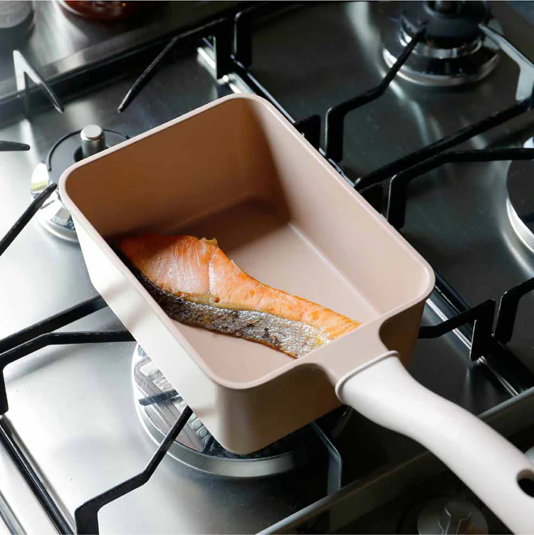 シービージャパン Supot 深型四角フライパン 13×18cm 【プラザセレクト】