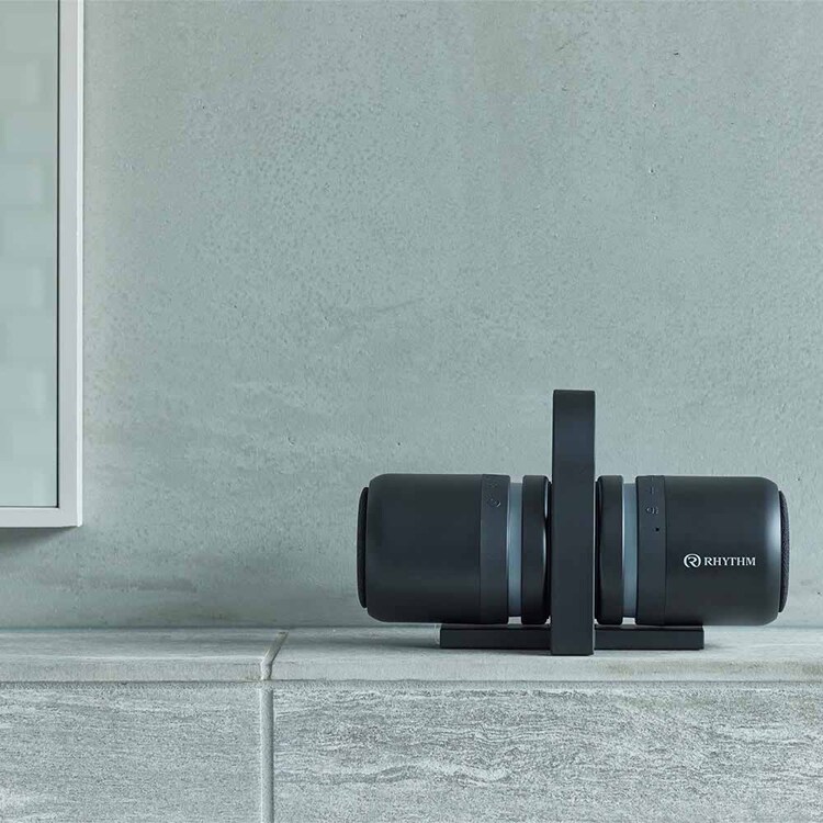 RHYTHM(リズム) MAGSPEAKER DUO 防水スピーカー 9YYA30RH 【プラザセレクト】