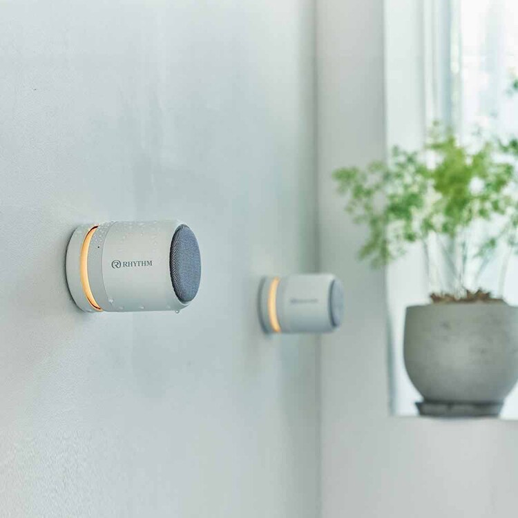 RHYTHM(リズム) MAGSPEAKER DUO 防水スピーカー 9YYA30RH 【プラザセレクト】