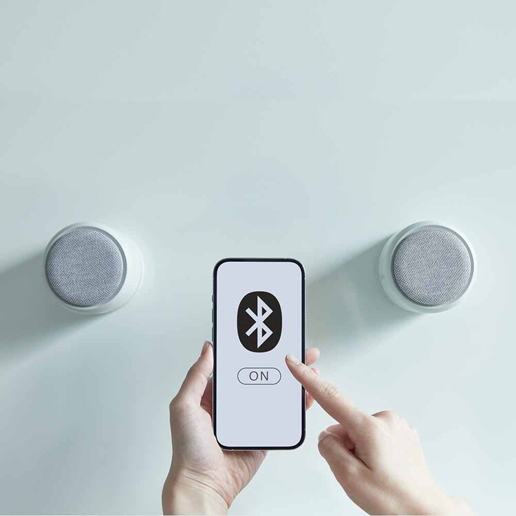 RHYTHM(リズム) MAGSPEAKER DUO 防水スピーカー 9YYA30RH 【プラザセレクト】