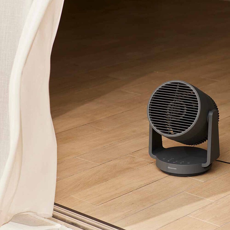 RHYTHM(リズム) Silky Wind Circulator ダークグレー 9ZFA39RH82 【プラザセレクト】