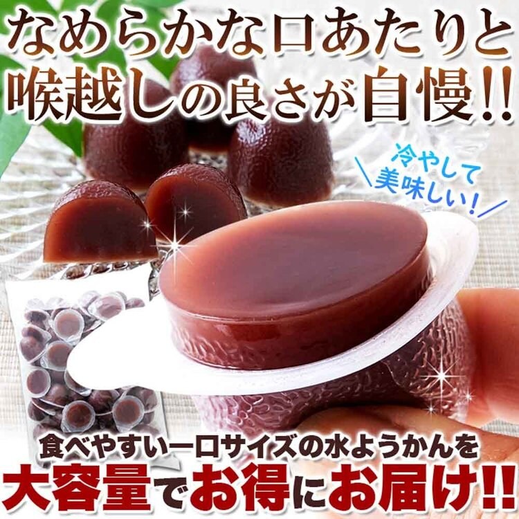 天然生活 【お徳用】ひとくちミニ水ようかん50個 SM00010715 7287939