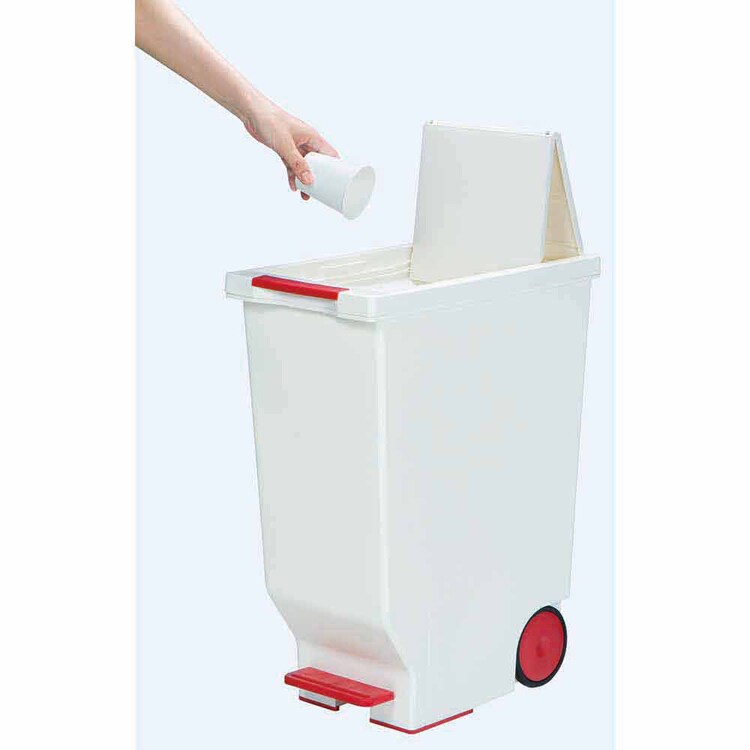 平和工業 スライドペダルペール 45L 【プラザセレクト】