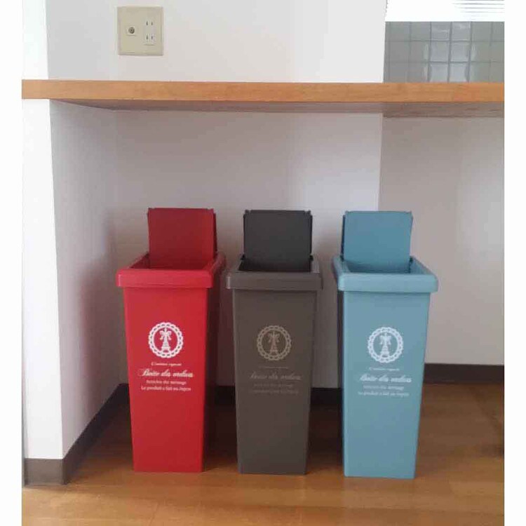 平和工業 スライドペール 20L（パリス柄） 【プラザセレクト】