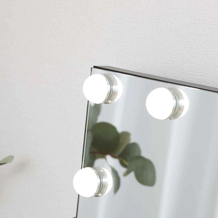 プレミアムLEDミラー yumeka ブラック 67781 【プラザセレクト】