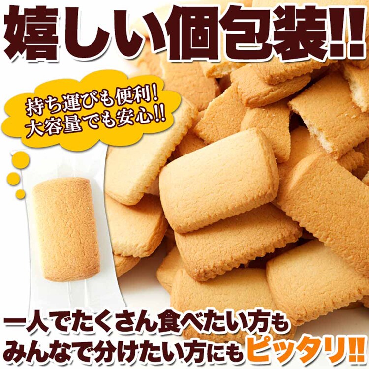 （訳あり）北海道バタークッキー 450g SM00011370 【プラザセレクト】