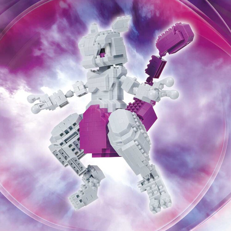 カワダ ナノブロック ポケットモンスター ミュウツー NBPM_101 【プラザセレクト】