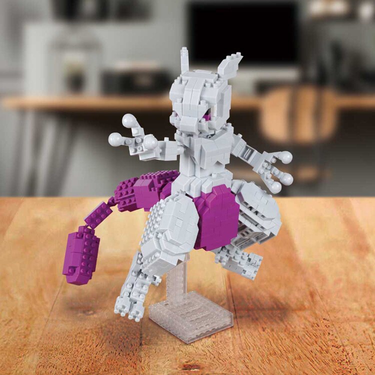 カワダ ナノブロック ポケットモンスター ミュウツー NBPM_101 【プラザセレクト】