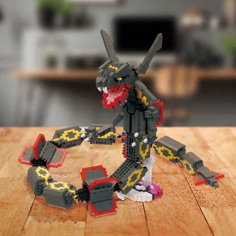 カワダ ナノブロック ポケットモンスター レックウザ NBPM_104 【プラザセレクト】