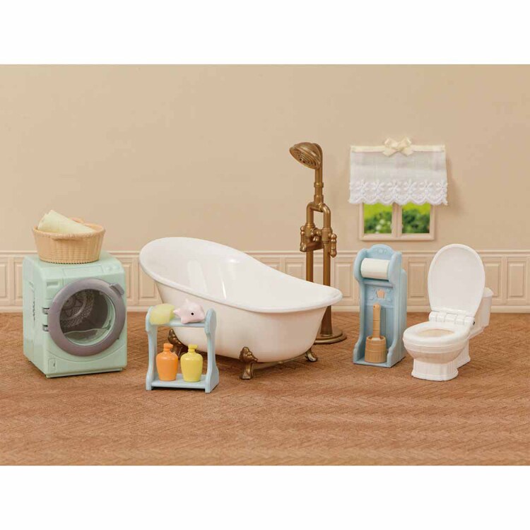 エポック社 赤い屋根の大きなお家 デラックス家具セット セ-213 【プラザセレクト】