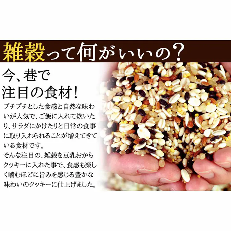 ふきのとう 20雑穀入り豆乳おからクッキー 1kg SM00010283 【プラザセレクト】