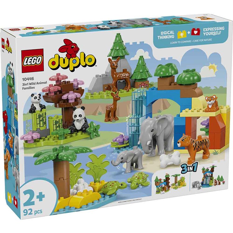 DUPLO デュプロのまち 3in1 どうぶつのかぞく 10446 【プラザセレクト】