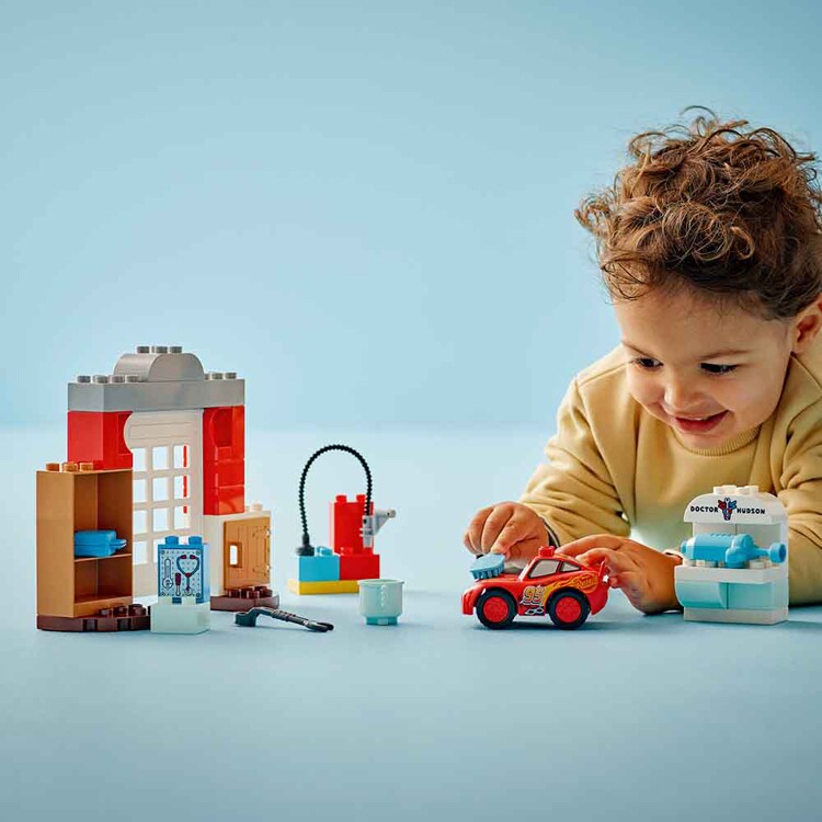 DUPLO ピクサードックのガレージにきたマックィーン 10456 【プラザセレクト】